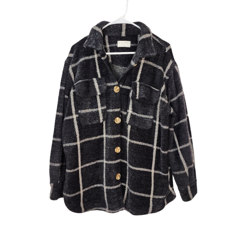 Z Supply Women's Tucker Plaid Jacket - S